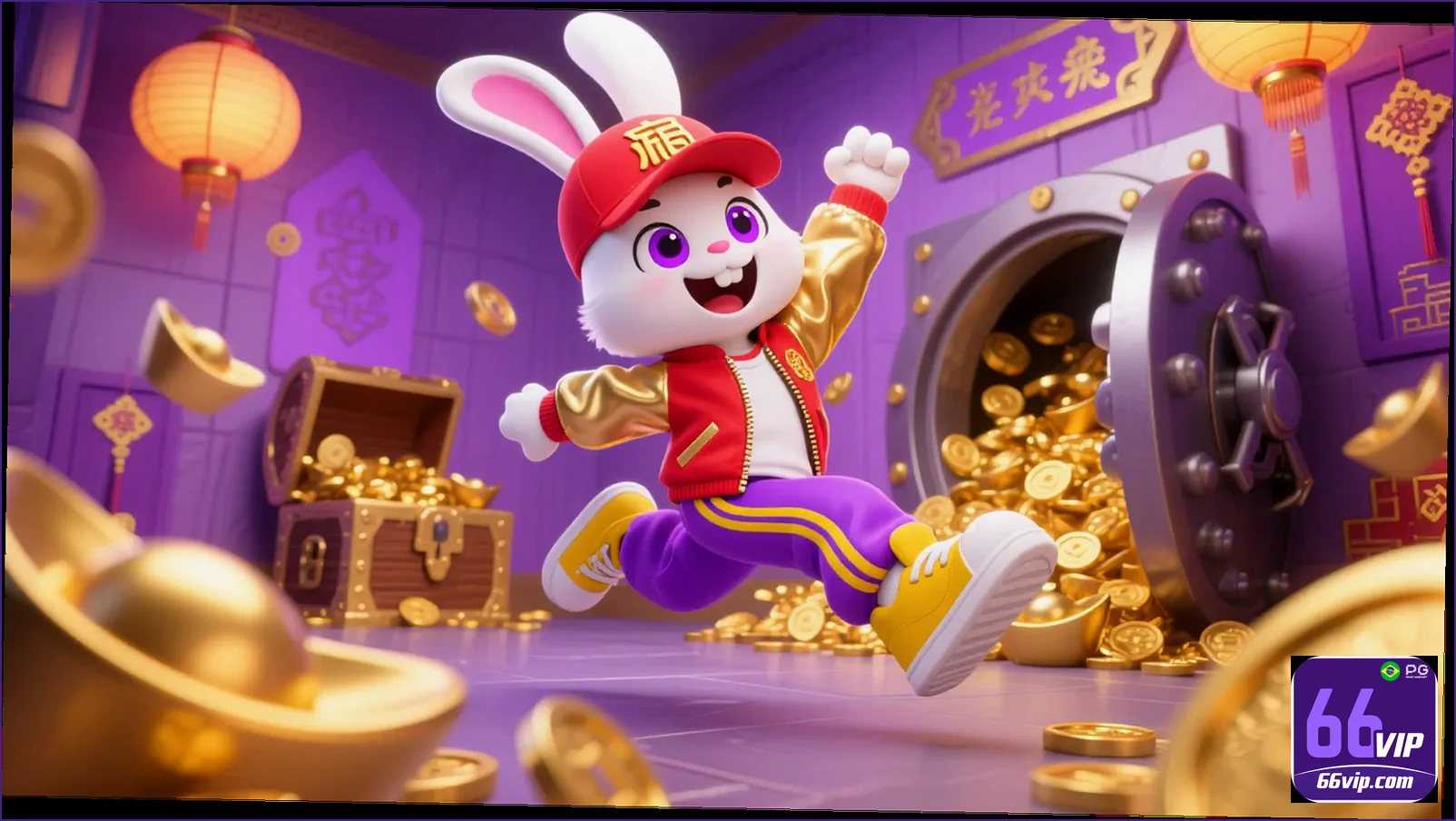 Jogos de alta qualidade em slots no 66vip.